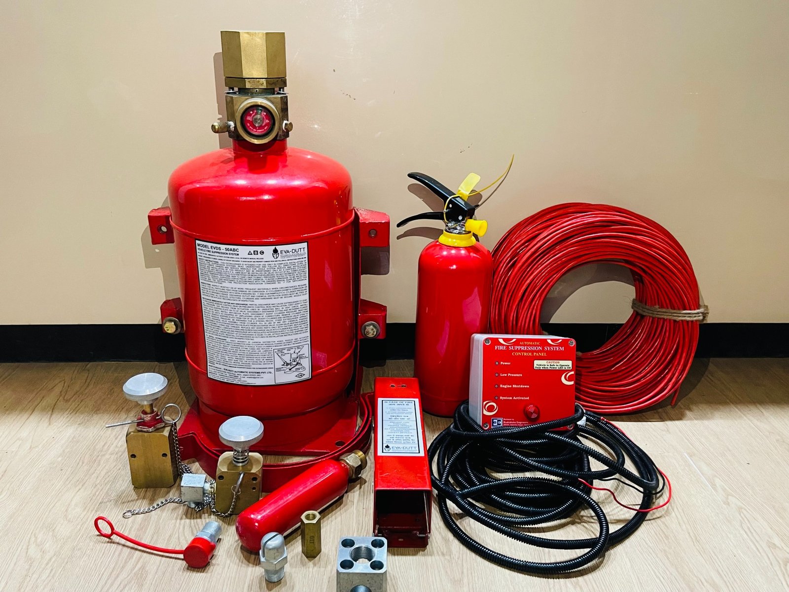 Fire alarm and suppression equipment