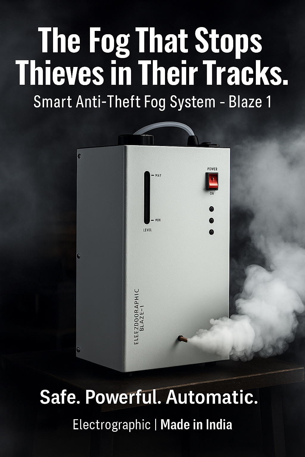 Blaze 1 security fogger equipment