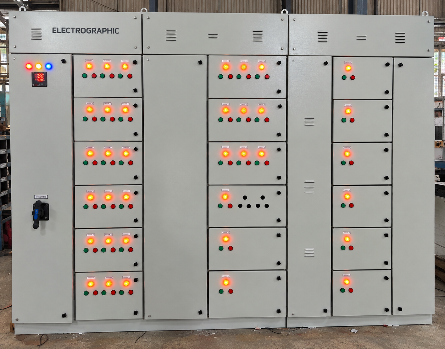 Electrical control panels and industrial enclosures